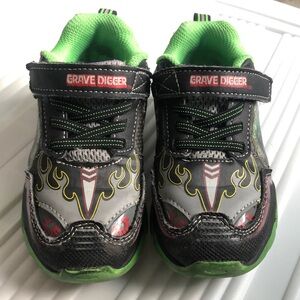 Grave Digger Light Up Sneaker
